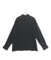 WACKO MARIA (ワコマリア) ロゴ刺繍オープンカラーシャツ 50s SHIRT L/S TYPE-3 ブラック サイズ:L：15000円