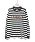 SUPREME（シュプリーム）の古着「Flags L/S Top/フラッグロングスリーブトップ　19AW」｜ホワイト×ブラック