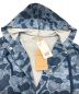 中古・古着 REMI RELIEF (レミレリーフ) BEAMS PLUS (ビームスプラス) 別注Outside Parka Camo 38-18-0445-671-90-16 アウトサイドパーカー スカイブルー サイズ:S：14000円