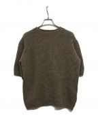 MADISON BLUEマディソンブルー）の古着「22SS SHAGGY CREW NECK S／S PO MB194-8009」｜ベージュ