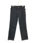 For The Weekend（エフティダブリュー）の古着「FTW BONDAGE DENIM PANTS FT001028BW 」｜グレー