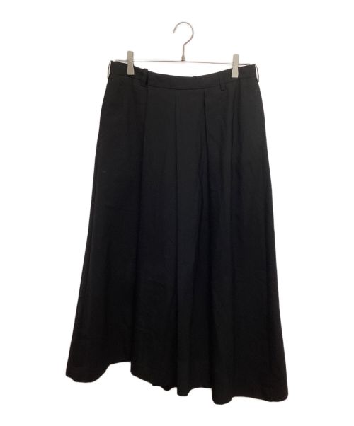 LAD MUSICIAN（ラッドミュージシャン）LAD MUSICIAN (ラッドミュージシャン) WOOL GABARDINE ASYMMETRY CULOTTE 2119-555 ブラック サイズ:44の古着・服飾アイテム