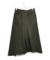 LAD MUSICIAN (ラッドミュージシャン) WOOL GABARDINE ASYMMETRY CULOTTE　2119-555 カーキ サイズ:42：12000円