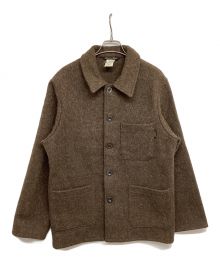 LE LABOUREUR（ル ラブルール）の古着「FRENCH WORK JKT WOOL」｜ブラウン