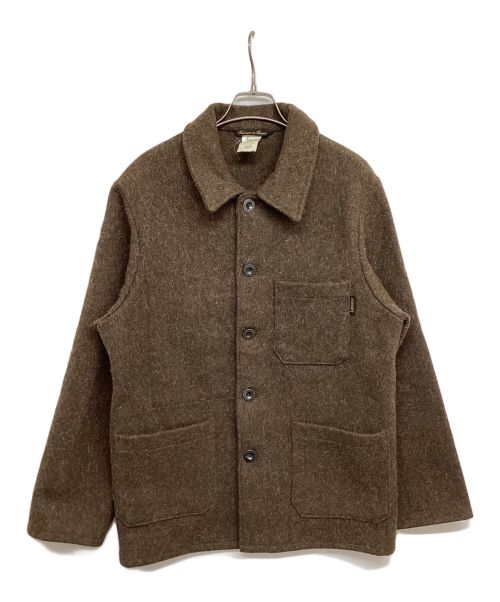 LE LABOUREUR（ル ラブルール）LE LABOUREUR (ル ラブルール) FRENCH WORK JKT WOOL ブラウン サイズ:40の古着・服飾アイテム