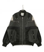 UNDERMYCARアンダーマイカー）の古着「MULTI BLOCK POCKET TURTLE BOMBER」｜グレー