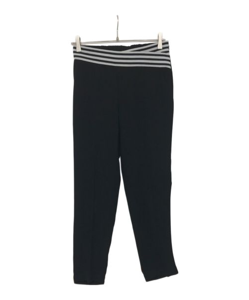 BORDERS at BALCONY（ボーダーズアットバルコニー）BORDERS at BALCONY (ボーダーズアットバルコニー) TAPERED PANTS BD1811-3G-06 ブラック サイズ:36の古着・服飾アイテム