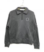 NEW BALANCE×tokyo design studioニューバランス×トーキョーデザインスタジオ）の古着「French Terry Quarter Zip Pullover　UT45171」｜グレー