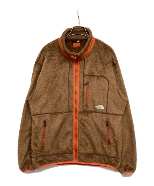 THE NORTH FACE（ザ ノース フェイス）THE NORTH FACE (ザ ノース フェイス) ZI Magne Extreme Versa Loft Jacket/ジップインマグネエクストリームバーサロフトジャケット　NA72132 ブラウン×オレンジ サイズ:XLの古着・服飾アイテム