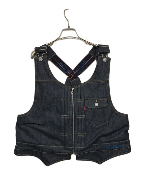 LEVI'S（リーバイス）LEVI'S (リーバイス) FACETASM (ファセッタズム) TYPE Ⅰ VEST インディゴ サイズ:XLの古着・服飾アイテム