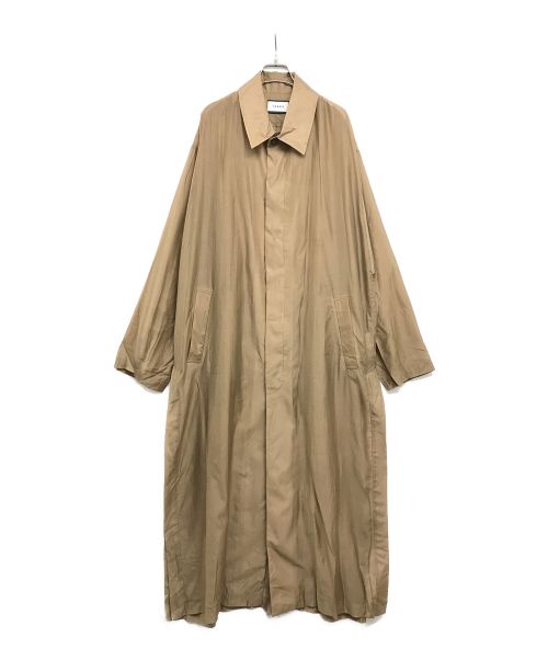 TAAKK（ターク）TAAKK (ターク) スーパーロングシャツコート　TA24SS-CO140 ベージュ サイズ:4の古着・服飾アイテム