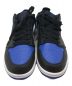 中古・古着 NIKE (ナイキ) AIR JORDAN 1 PHAT LOW VARSITYROYAL ナイキ エアジョーダン 1 ファット ロウ ブラック/ロイヤル 338145-041 ブルー サイズ:27.5cm：12000円