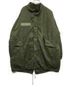 VINTAGEヴィンテージ）の古着「80's US ARMY M-65 PARKA 8415-00-782-2884」｜カーキ