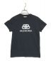 BALENCIAGA（バレンシアガ）の古着「BB Regular T-Shirt TS02 583245 ロゴTシャツ TEV48 1000」｜ブラック