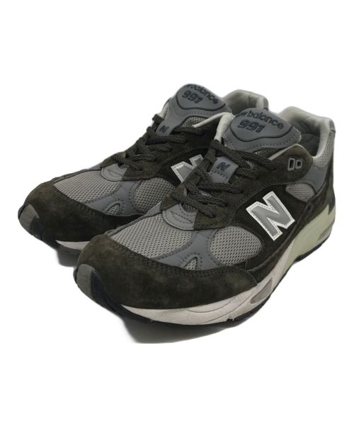 NEW BALANCE（ニューバランス）NEW BALANCE (ニューバランス) スニーカー　	M991OLG カーキ サイズ:US 8 1/2Dの古着・服飾アイテム