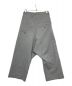 FUMITO GANRYU (フミトガンリュウ) 23AW GRAFFITI SLACKS グラフィティースラックス FU10-PA-10 グレー サイズ:2：19000円