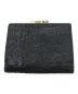 Vivienne Westwood (ヴィヴィアンウエストウッド) JOHANNA SMALL FRAME WALLET ブラック：8000円