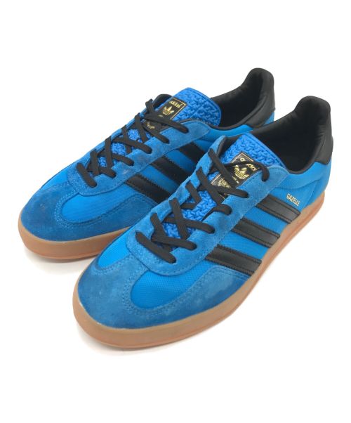 adidas（アディダス）adidas (アディダス) GAZELLE INDOOR  ガゼル ガッツレー インドア ガムソール IG4998 ブルー サイズ:26の古着・服飾アイテム