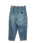 Liberaiders (リベレイダース) DENIM PAINTER SARROUEL PANTS 727022103 デニムペインターサルエルパンツ インディゴ サイズ:FREE：10000円