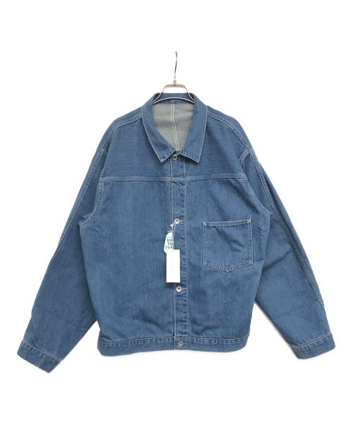 nanamica（ナナミカ）nanamica (ナナミカ) 24SS Short Denim Jacket SUAS402  インディゴ サイズ:XLの古着・服飾アイテム