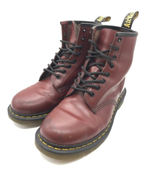 Dr.Martens（ドクターマーチン）Dr.Martens (ドクターマーチン) 8EYE BOOTS ブーツ 11822  レッド サイズ:UK7の古着・服飾アイテム