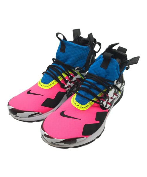 NIKE（ナイキ）NIKE (ナイキ) ACRONYM (アクロニウム) AIR PRESTO MID Hyper Pink AH7832-600 ショッキングピンク  ショッキングピンク サイズ:27cmの古着・服飾アイテム