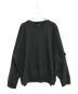 Graphpaper（グラフペーパー）の古着「Raglan Sweat GU233-70262B」｜ブラック