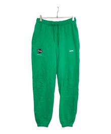 F.C.R.B.（エフシーアールビー）の古着「22SS EMBLEM SWEAT PANTS エンブレムスウェットパンツ　FCRB-220058」｜グリーン