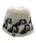 stussy（ステューシー）の古着「WAVES KNIT BUCKET HUT 1321057」｜ベージュ