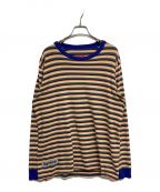 SUPREMEシュプリーム）の古着「Multi Stripe Reflective Patch L/S　RN101837　　17SS」｜マルチカラー