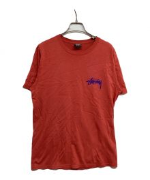 stussy（ステューシー）の古着「Skate Tough Tee」｜オレンジ