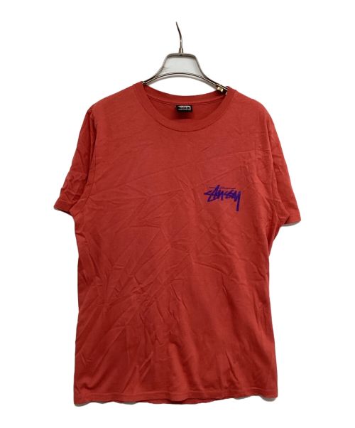 stussy（ステューシー）stussy (ステューシー) Skate Tough Tee オレンジ サイズ:Sの古着・服飾アイテム