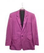 JOHN LAWRENCE SULLIVANジョン ローレンス サリバン）の古着「1BUTTON SINGLE JACKET 1B008-0120-15 1ボタンシングルテーラードジャケット」｜パープル