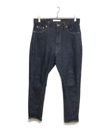 HARVESTY（ハーベスティー）の古着「EGG JODHPURS DENIM A12001-1 エッグジョッパーズパンツ」｜インディゴ