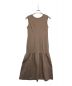 HER LIP TO (ハーリップトゥ) Everyday Mermaid Dress 1222105058 ノースリーブワンピース ベージュ サイズ:M：5000円