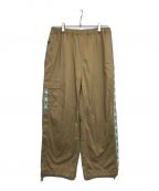 Minor Planet New York×Pilgrim Surf+Supplyマイナープラネットニューヨーク×ピルグリム サーフサプライ）の古着「HELIO Track Pants 36-24-0470-513」｜ベージュ