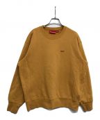 SUPREMEシュプリーム）の古着「Small Box Logo Crewneck/スモールボックスロゴクルーネックスウェット」｜イエロー