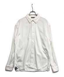 Denham（デンハム）の古着「MIJ WHITE DENIM SHIRT 01-23-04-40-080」｜ホワイト