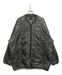 Needles（ニードルズ）の古着「21AW PIPING QUILT JACKET J0178 パイピングキルティングジャケット」｜グレー