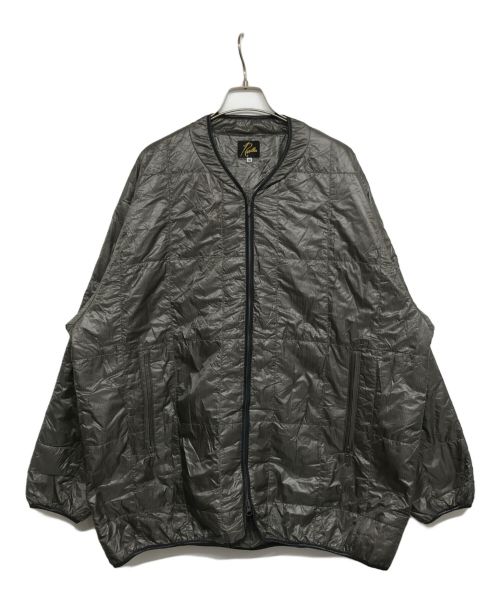 Needles（ニードルズ）Needles (ニードルズ) 21AW PIPING QUILT JACKET J0178 パイピングキルティングジャケット グレー サイズ:Mの古着・服飾アイテム