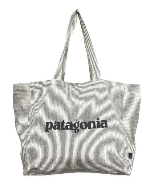 Patagonia（パタゴニア）Patagonia (パタゴニア) リサイクルオーバーサイズトート ホワイトの古着・服飾アイテム