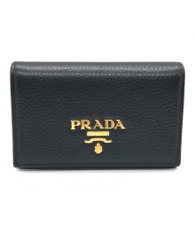 PRADA（プラダ）の古着「名刺入れ 1MC122」｜ブラック