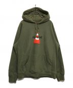 SUPREMEシュプリーム）の古着「Cone Hooded Sweatshirt 19AW コーンフーデットスウェットシャツ」｜グリーン