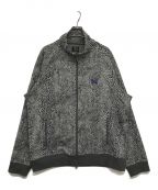 Needlesニードルズ）の古着「22SS Track Jacket Poly Jq. KP212 パイソン スネーク トラックジャケット」｜グレー