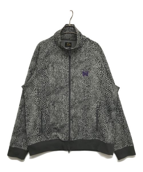 Needles（ニードルズ）Needles (ニードルズ) 22SS Track Jacket Poly Jq. KP212 パイソン スネーク トラックジャケット グレー サイズ:XLの古着・服飾アイテム