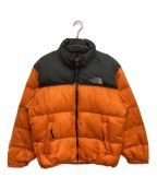 THE NORTH FACEザ ノース フェイス）の古着「NUPTSE JACKET　ND01586」｜ブラック×オレンジ