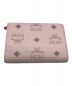 MCM (エムシーエム) PATRICIA FLAP WALLET SMALL パトリシアヴィセトスウォレットスモール MYSAAPA02QH001 コンパクトウォレット 三つ折り財布 ピンク：14000円