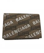 BALENCIAGAバレンシアガ）の古着「CASH MINI キャッシュミニ コンパクトウォレット 594312 三つ折り財布」