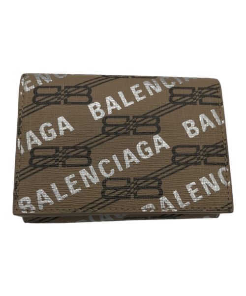 BALENCIAGA（バレンシアガ）BALENCIAGA (バレンシアガ) CASH MINI キャッシュミニ コンパクトウォレット 594312 三つ折り財布の古着・服飾アイテム