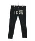 DSQUARED2（ディースクエアード）の古着「20SS Skinny Dan Jean S79LA0003 」｜ブラック